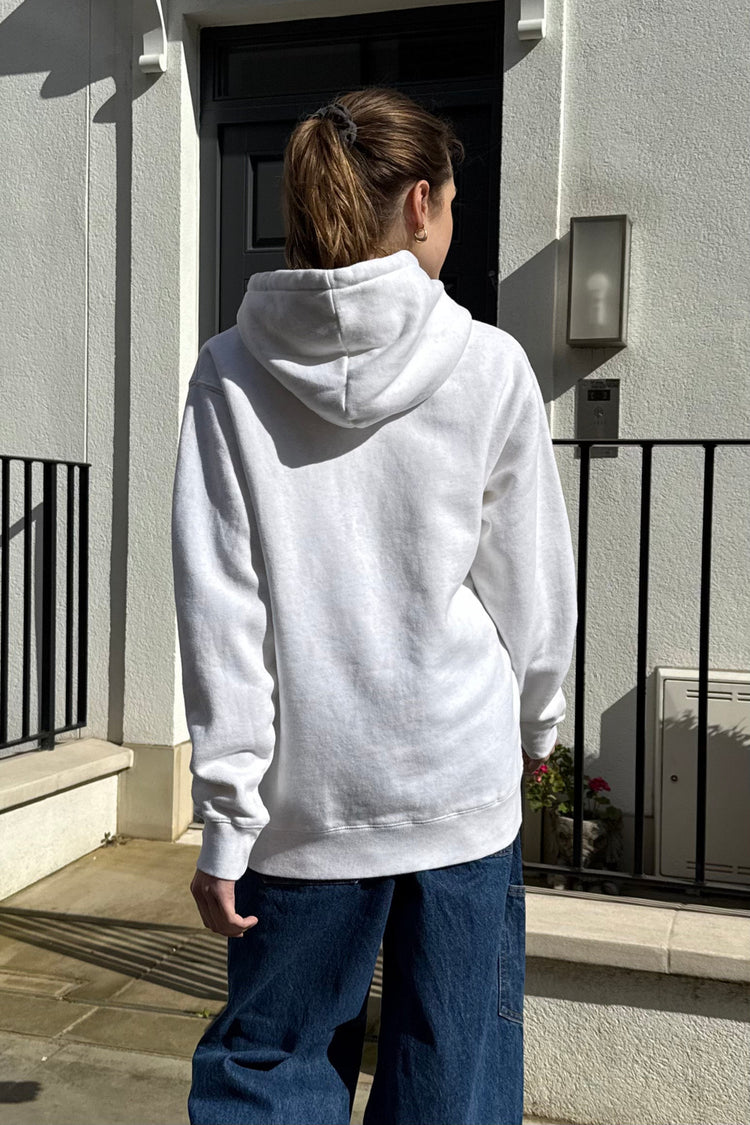 Christy Saint Tropez Hoodie | Off White Melange / Regular Fit
