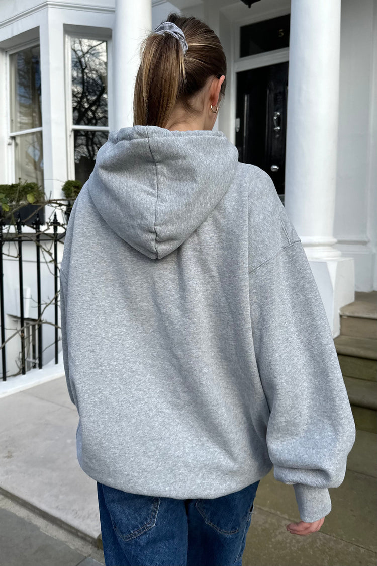 Christy London Hoodie | Heather Grey / Oversized Fit
