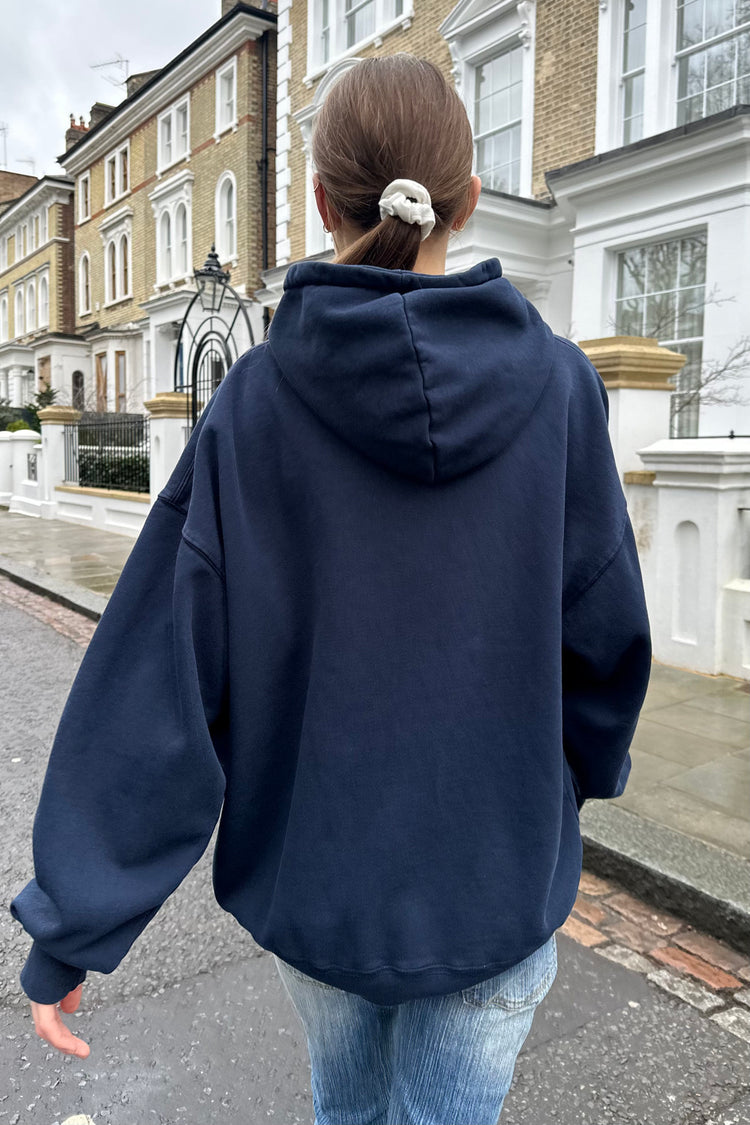 Christy London Hoodie | Blue Navy / Oversized Fit
