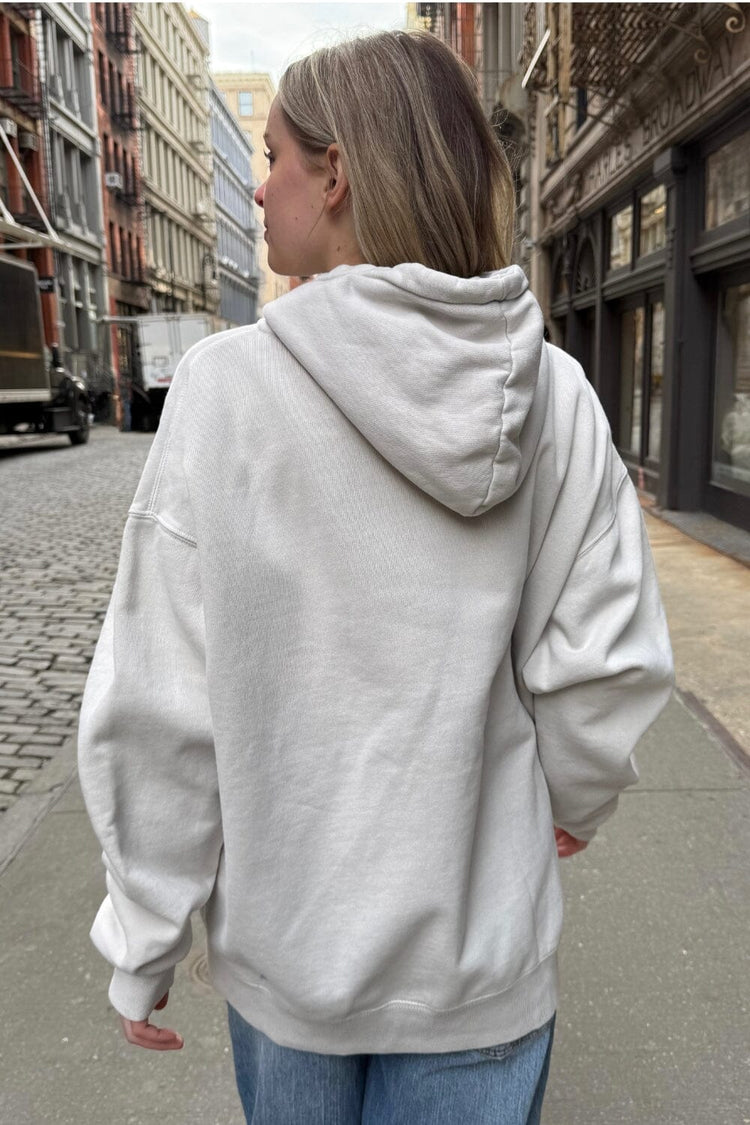 Christy Hoodie | Off White Melange / Oversized Fit