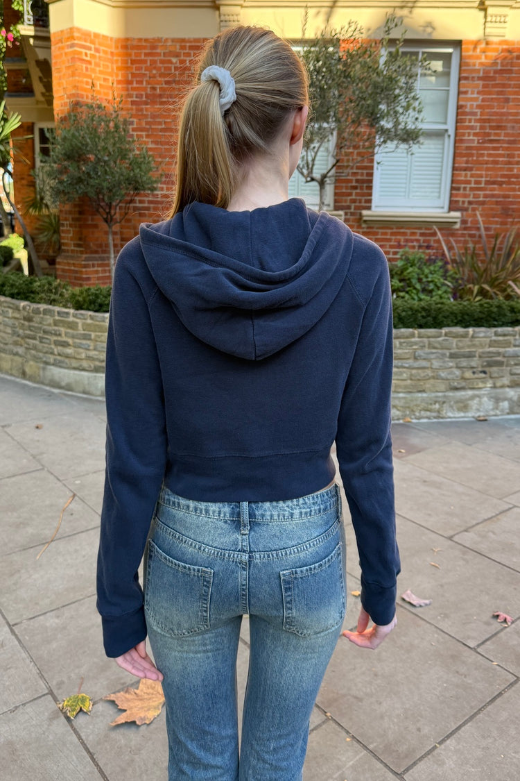 Crystal Hoodie | Faded Navy / XS/S