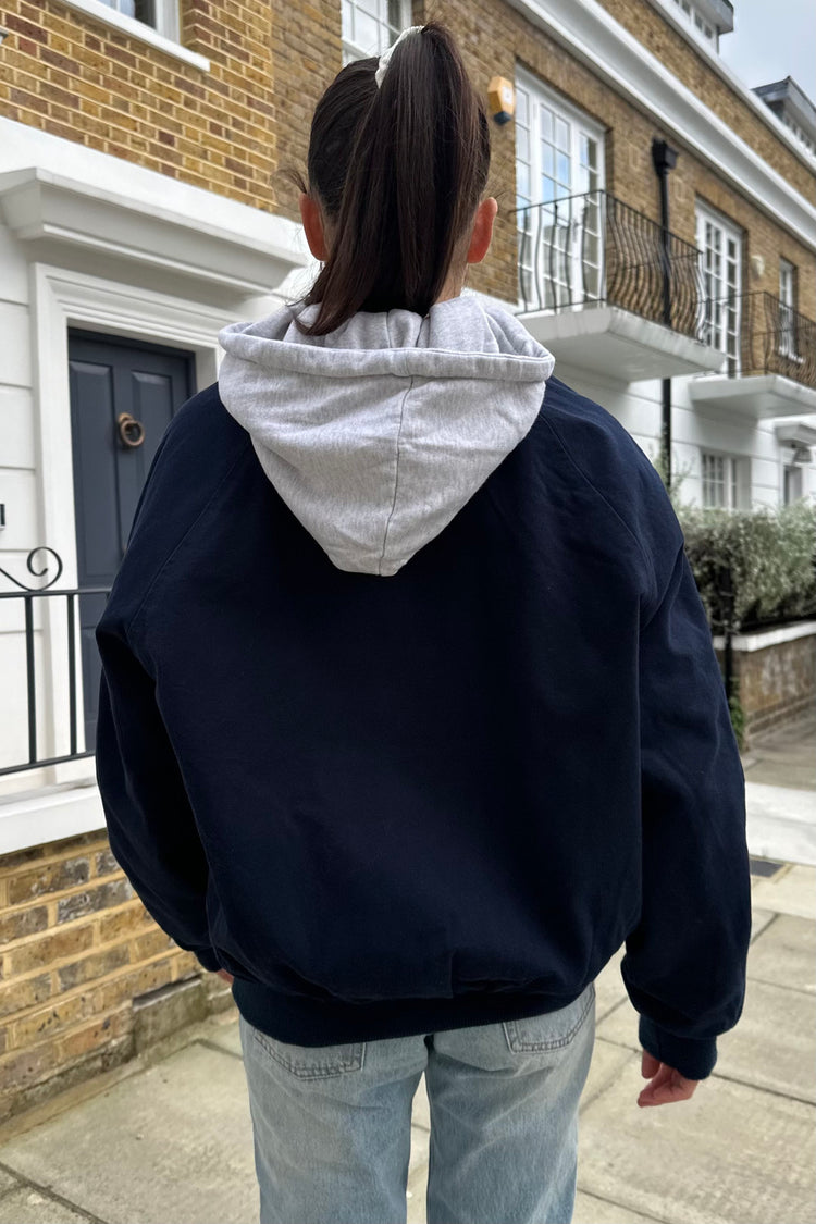 Carolyn Jacket | Navy Blue / Oversized Fit