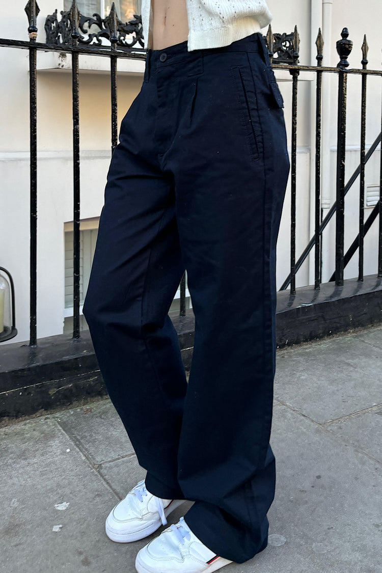 Ivanna Pants | Navy Blue / S/M