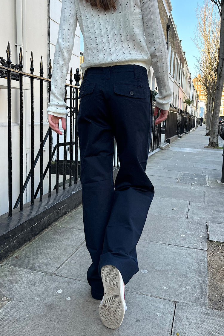 Ivanna Pants | Navy Blue / S/M