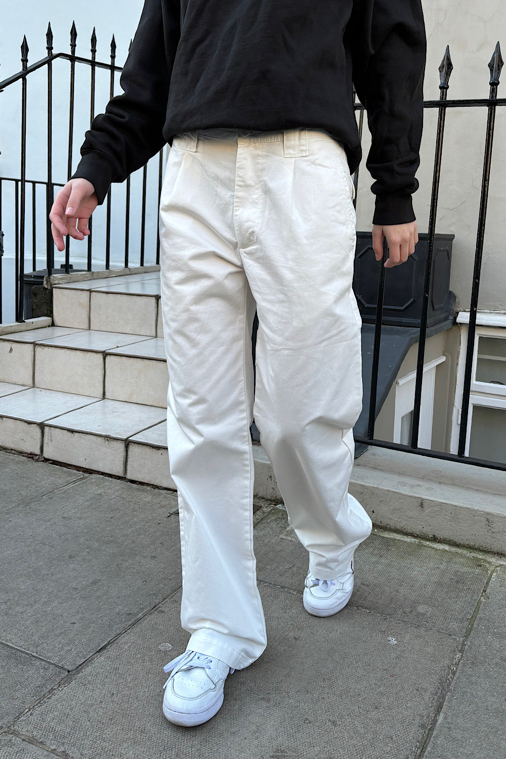 Ivanna Pants | White / S/M