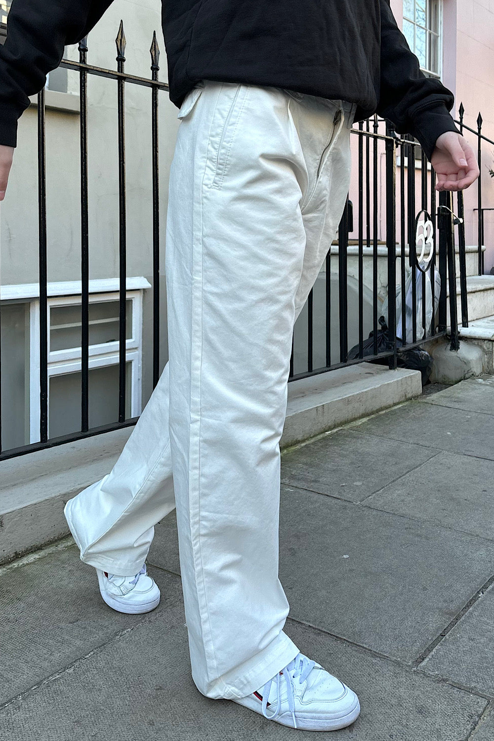 Ivanna Pants | White / S/M