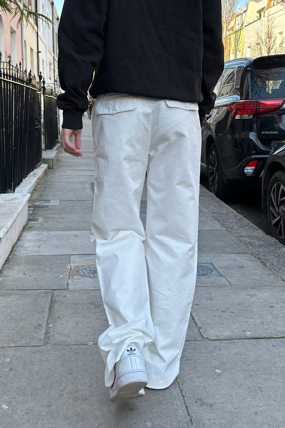 Ivanna Pants | White / S/M