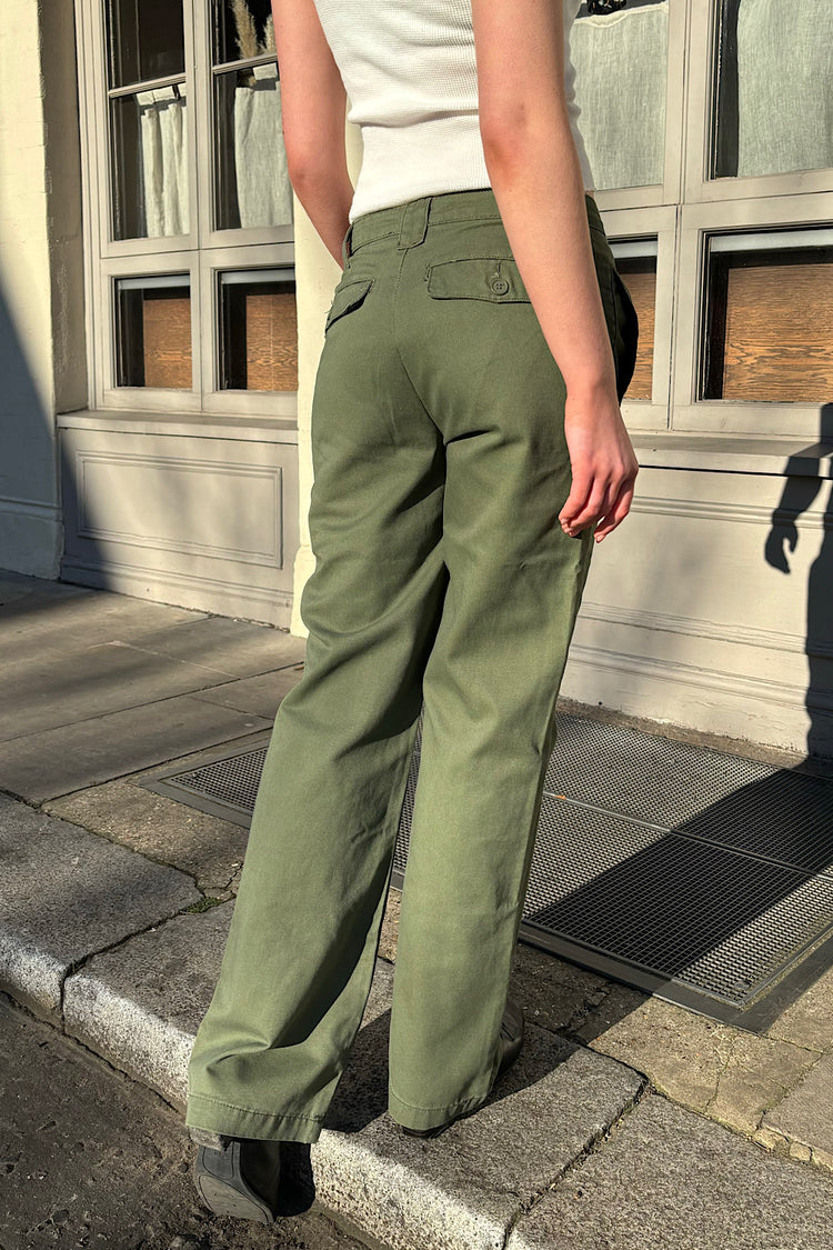 Ivanna Pants | Military Green / S/M