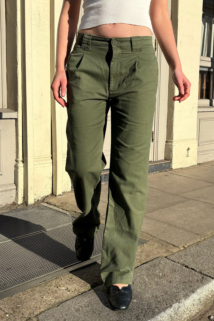 Ivanna Pants | Military Green / S/M
