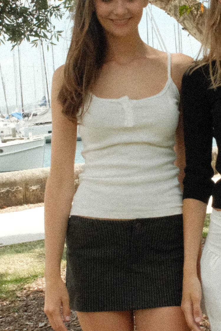 Julie Mini Skirt | Mocha / XS/S