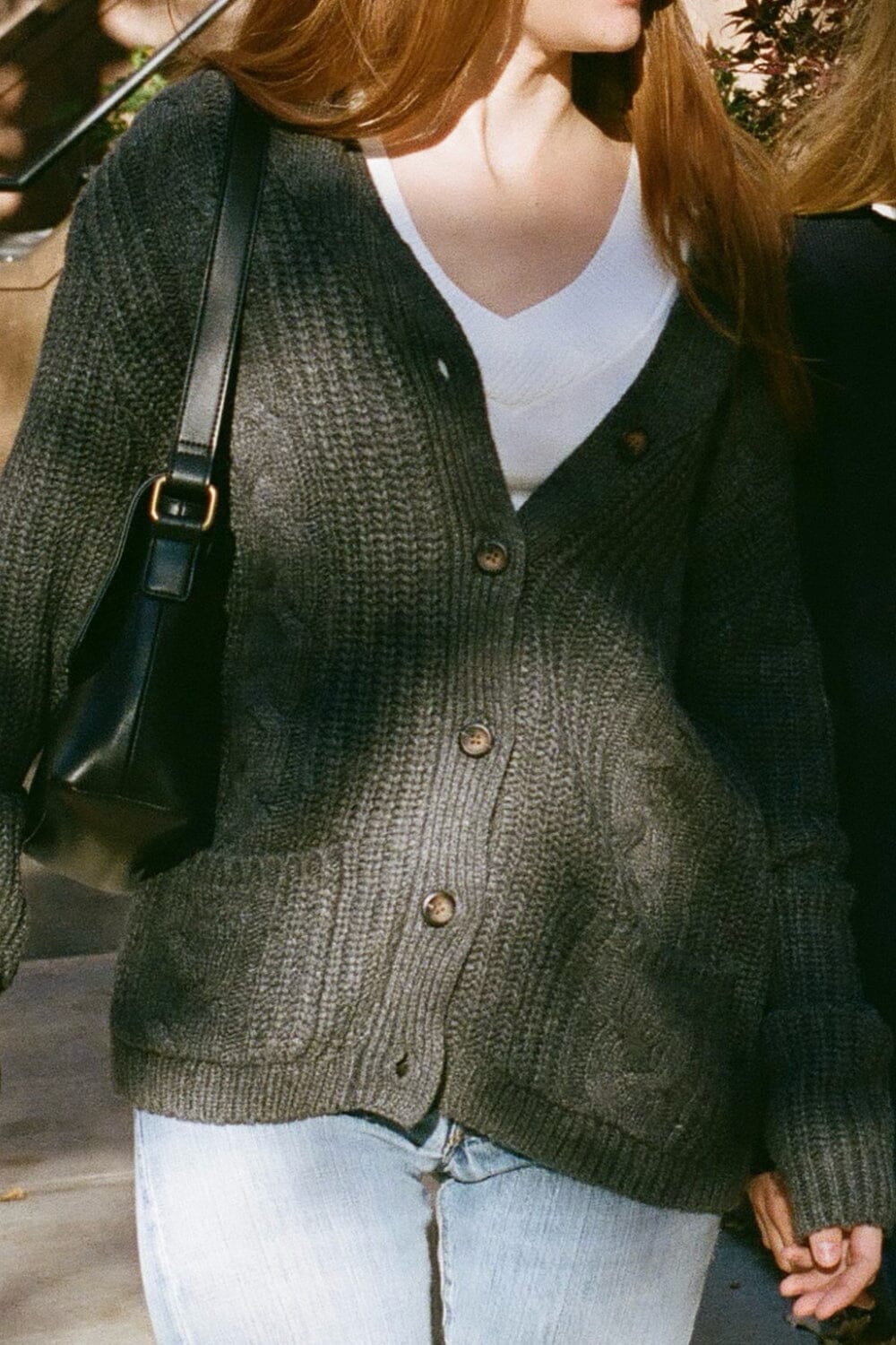 Autumn Wool Cable Knit Cardigan – Brandy Melville UK