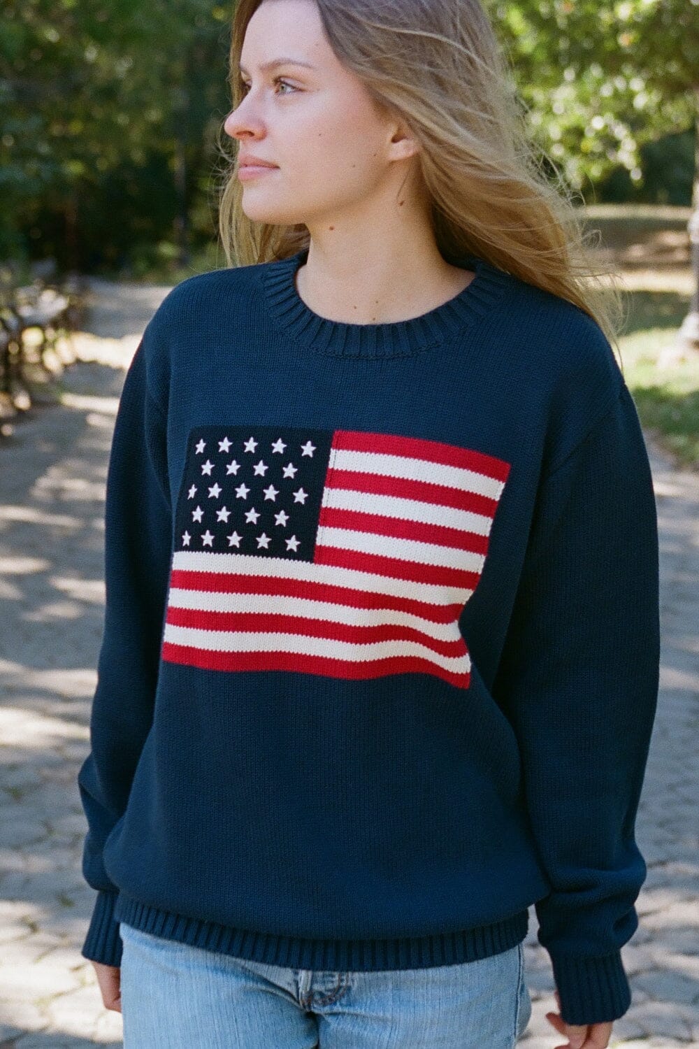 Nico American Flag Sweater – Brandy Melville UK