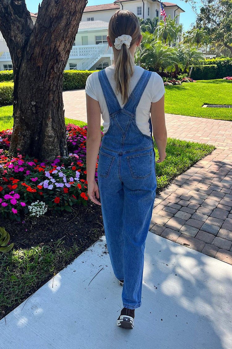 Hayley Overalls | Mid Blue Denim / S