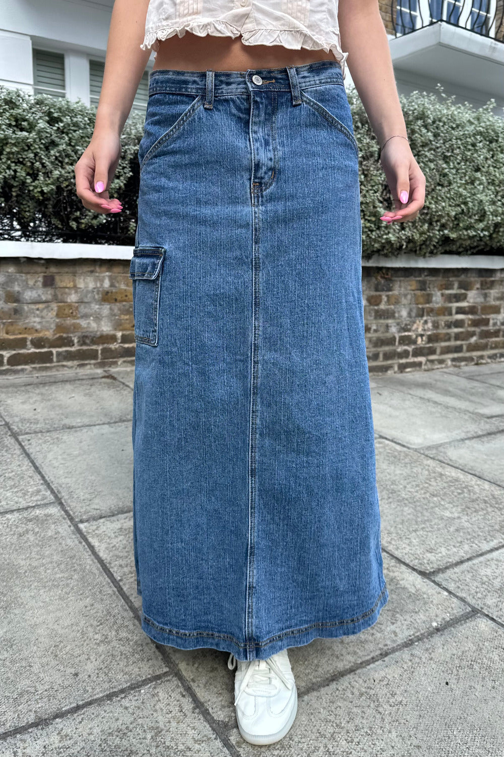 Denim skirt uk hotsell