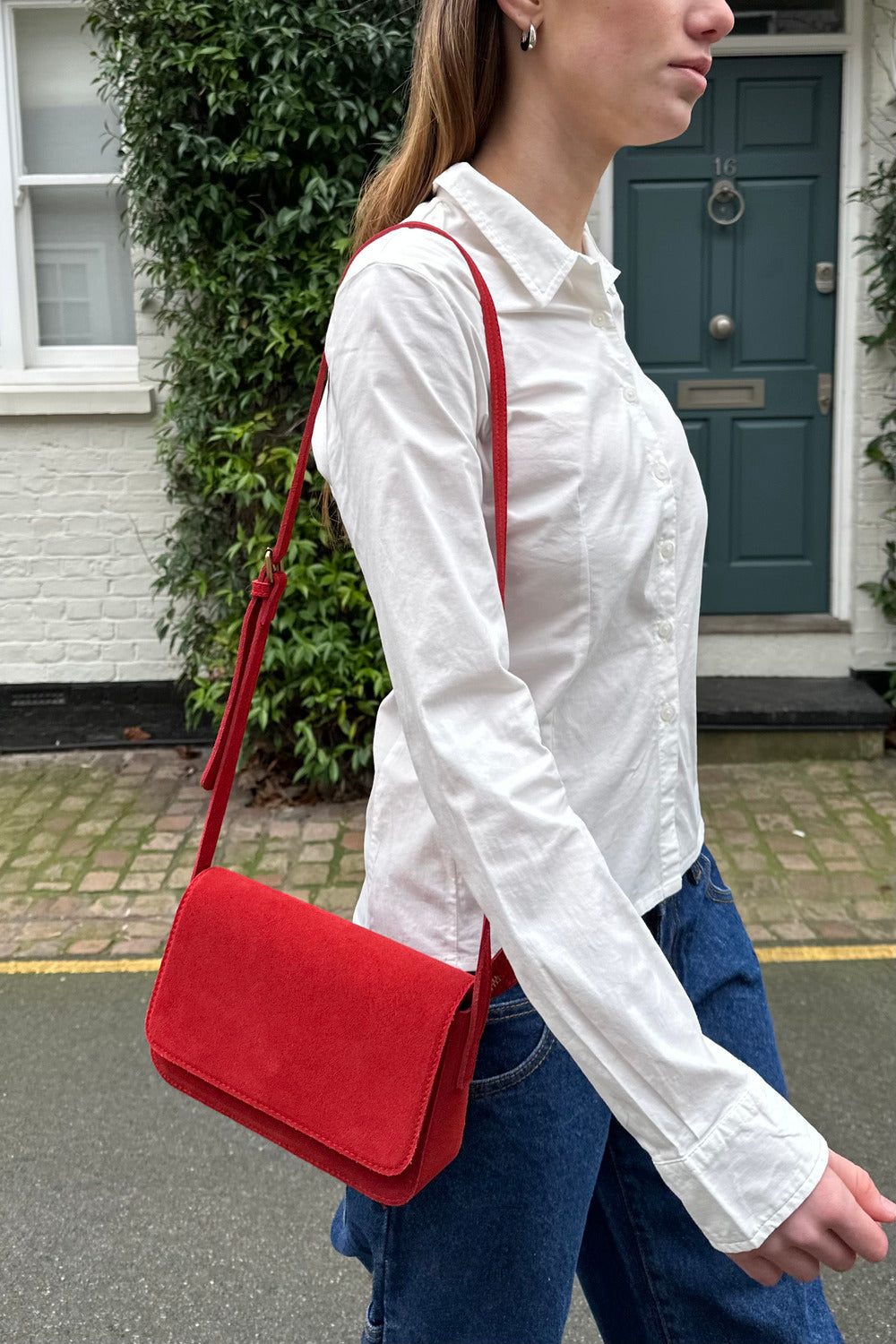 Shoulder Suede Bag