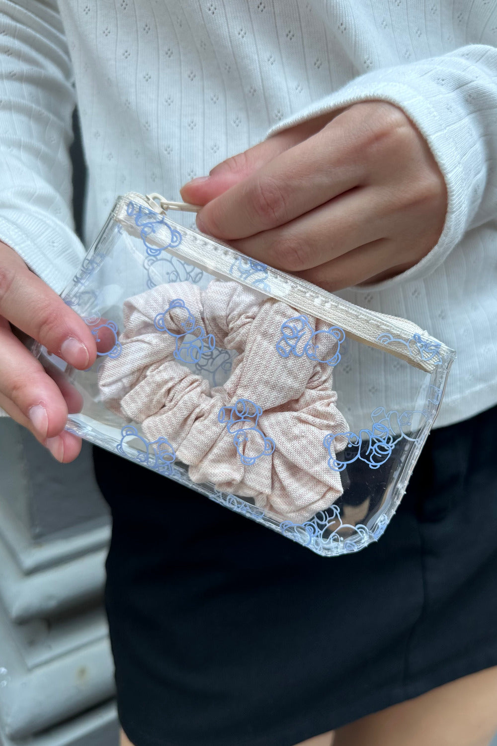 Clear coin purse best sale