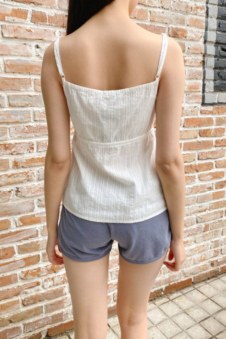 Tiffany Tank | White / XS/S