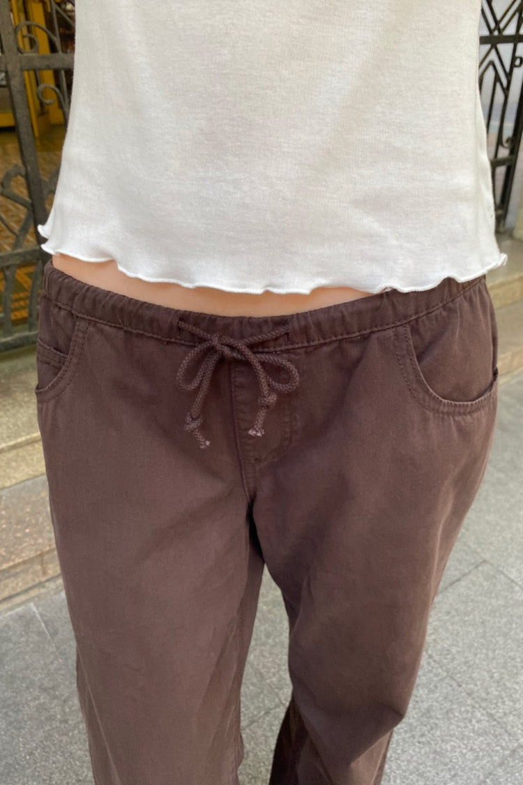 Frankie Pants | Dark Brown / S