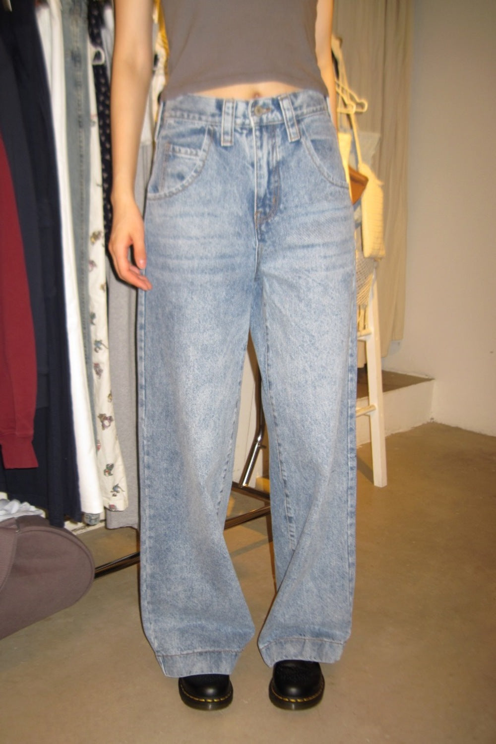 Products by Louis Vuitton: Baggy Denim Pants - Wishupon