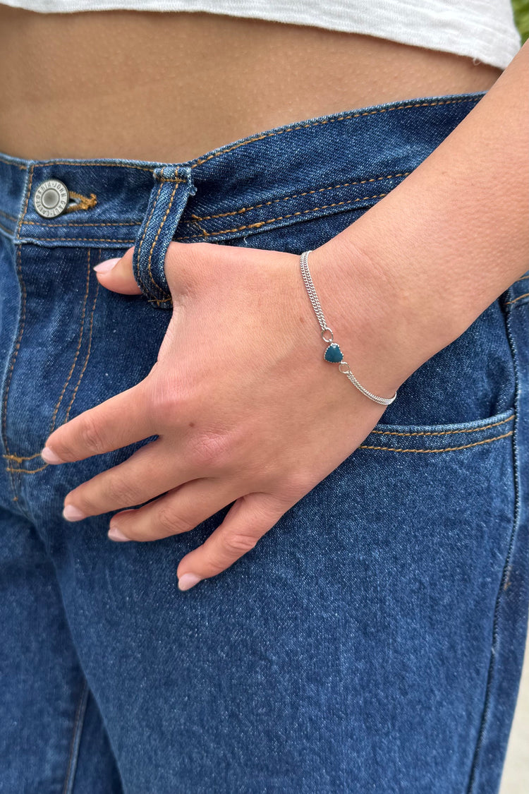 Heart Bracelet | Silver