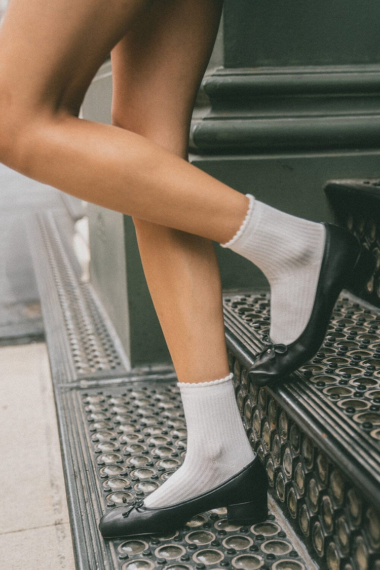 Basic Socks | White