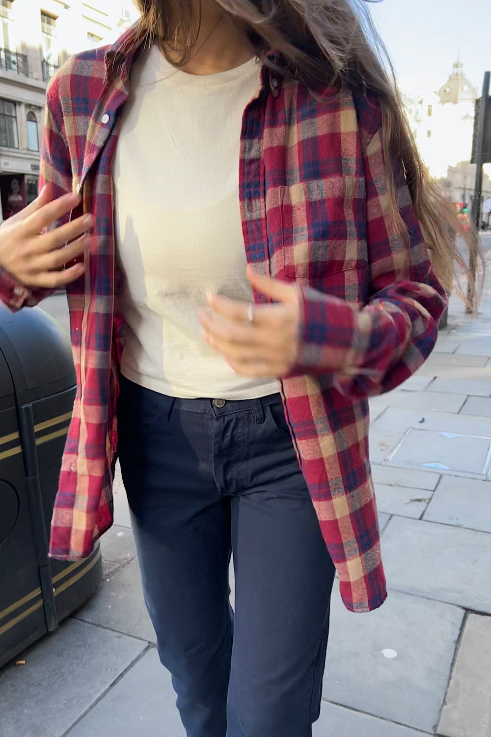 Burgundy Blue and Tan / S/M