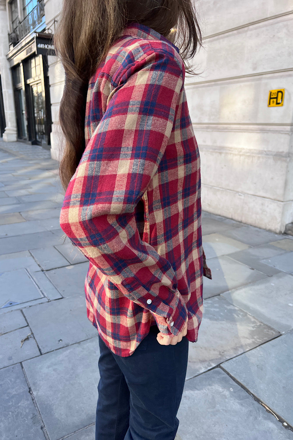 Burgundy Blue and Tan / S/M