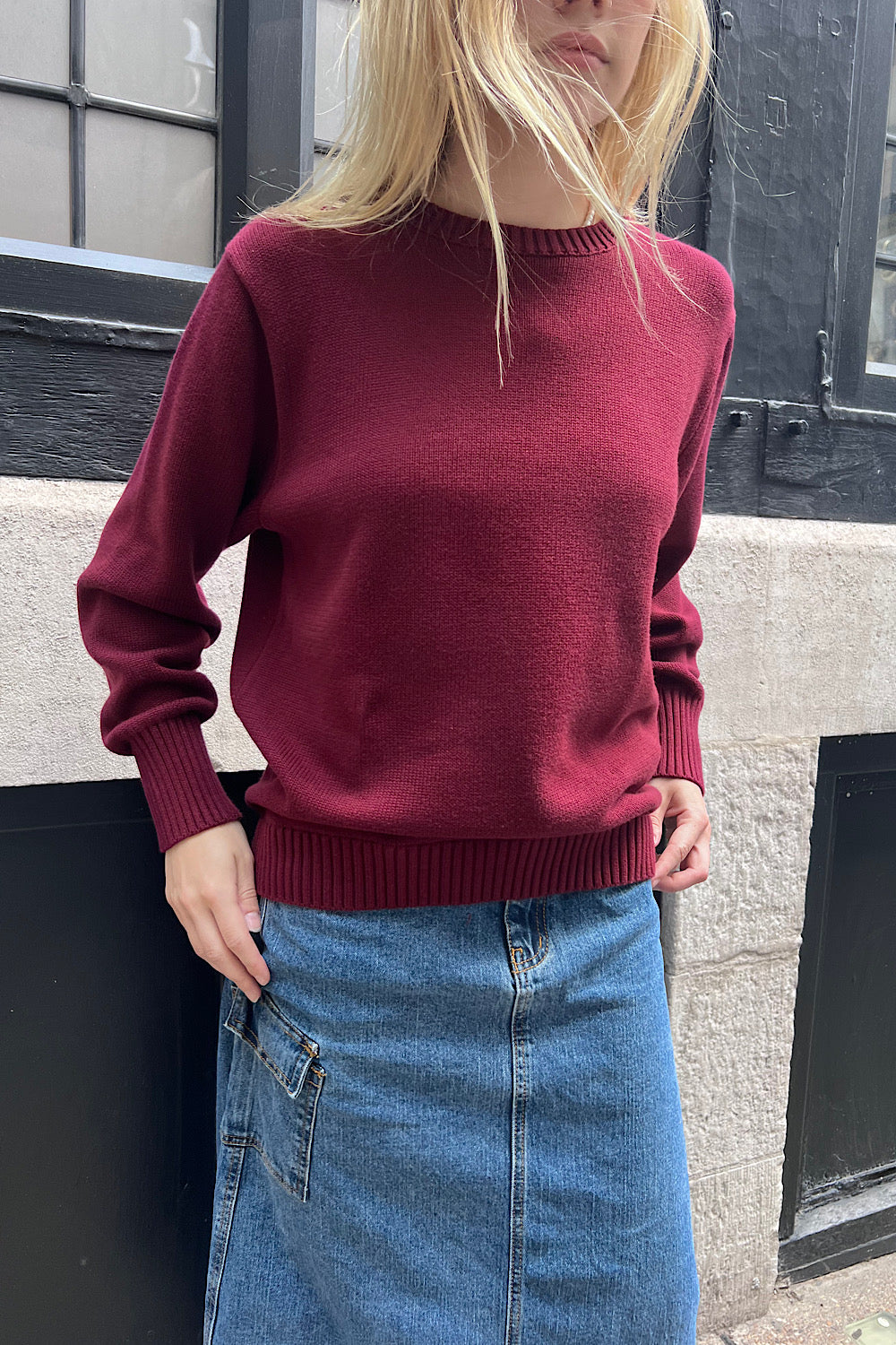 Burgundy / Regular Fit