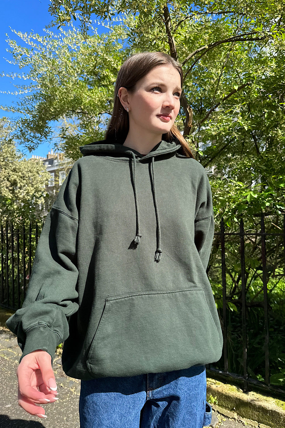 Dark Green / Oversized Fit