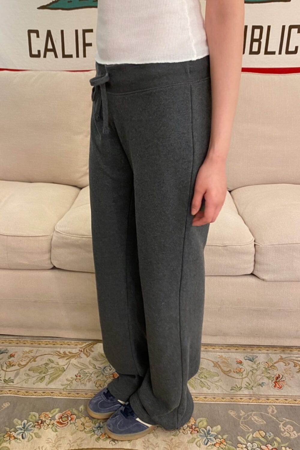 Hillary Soft Yoga Pants | Charcoal Grey / S