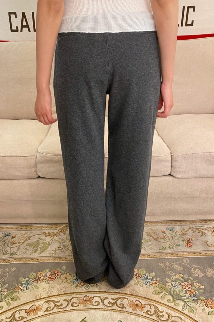 Hillary Soft Yoga Pants | Charcoal Grey / S