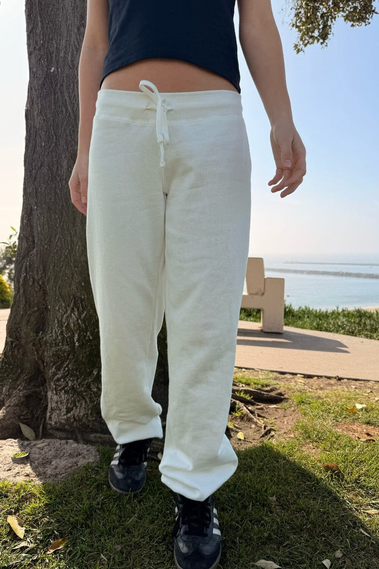 Hilary Soft Pants | White / XS/S