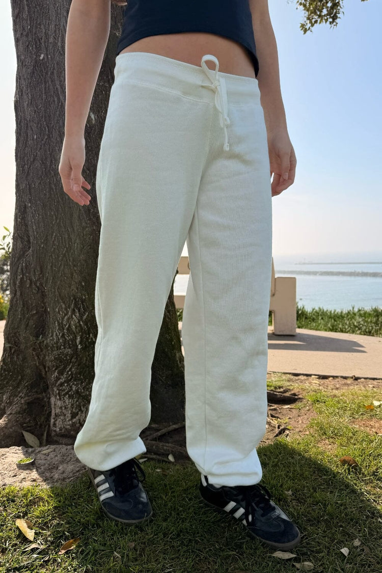 Hilary Soft Pants | White / XS/S