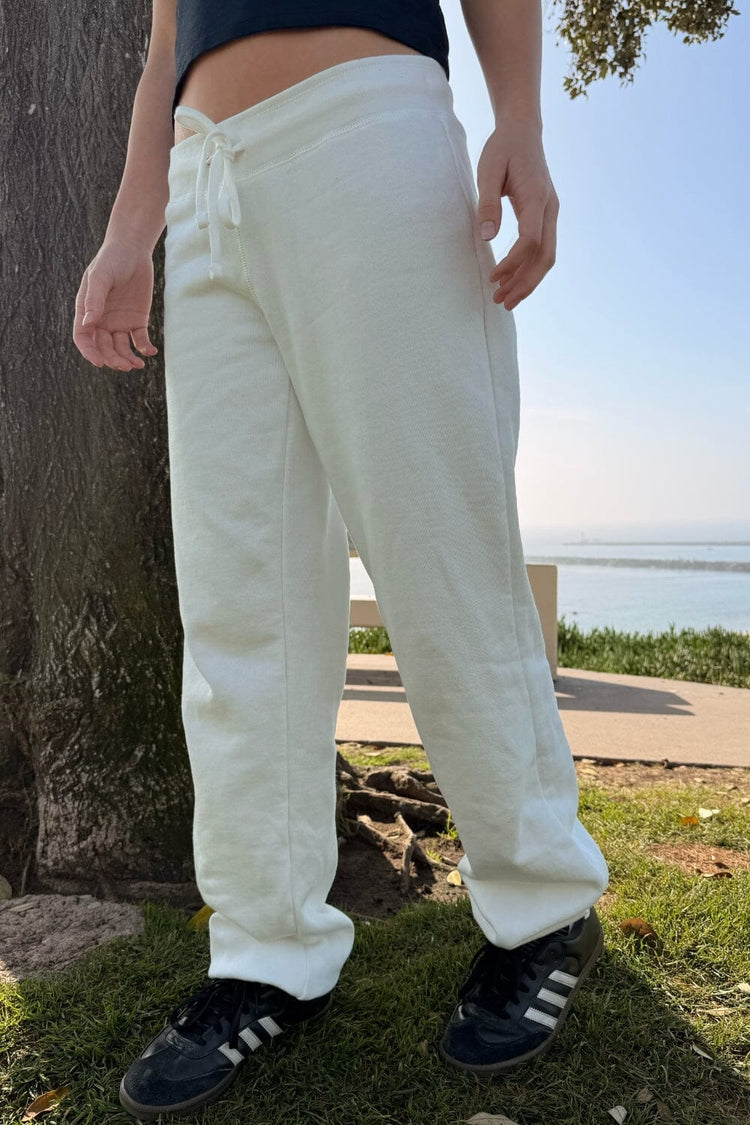Hilary Soft Pants | White / XS/S