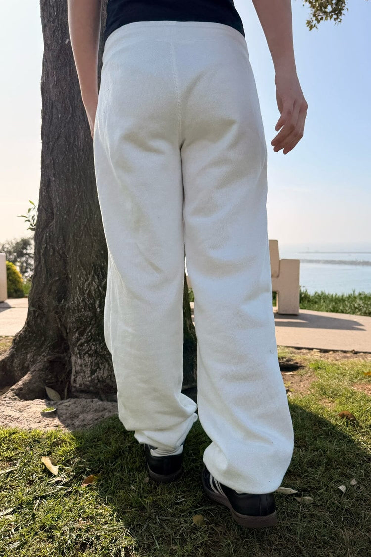 Hilary Soft Pants | White / XS/S
