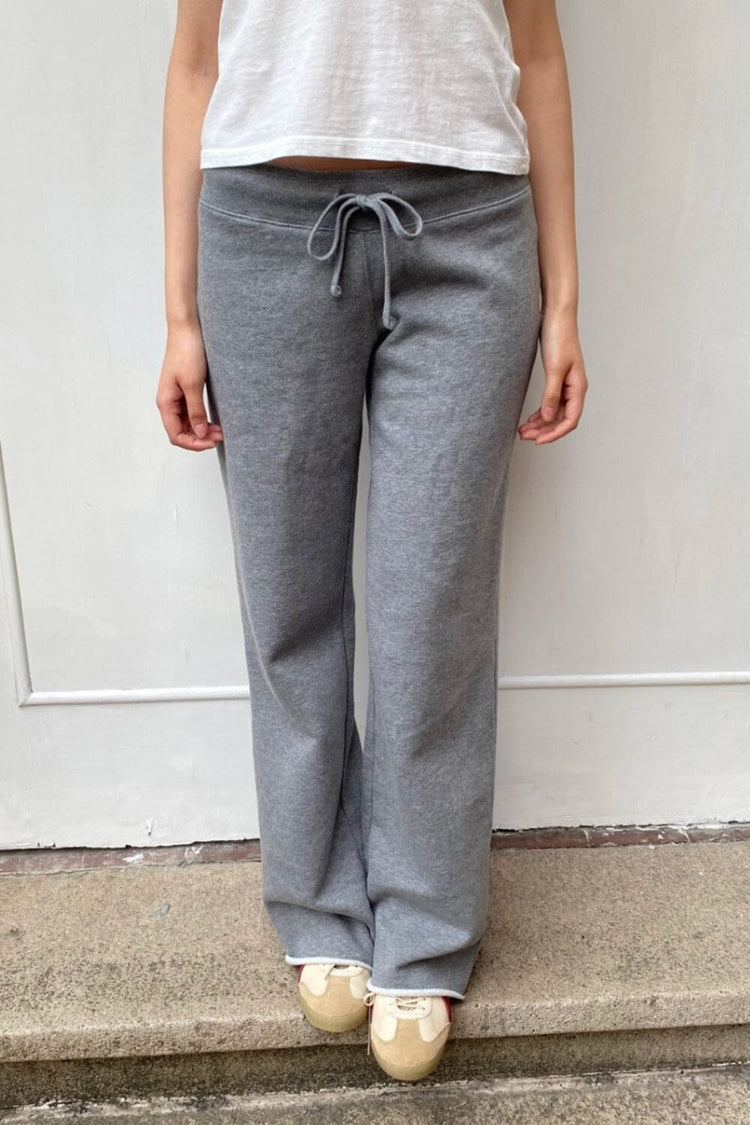 Hillary Soft Yoga Pants | Grey Marl / XS/S