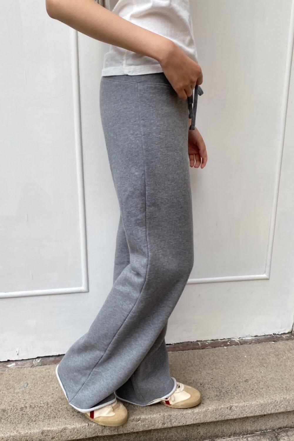 Hillary Soft Yoga Pants | Grey Marl / XS/S