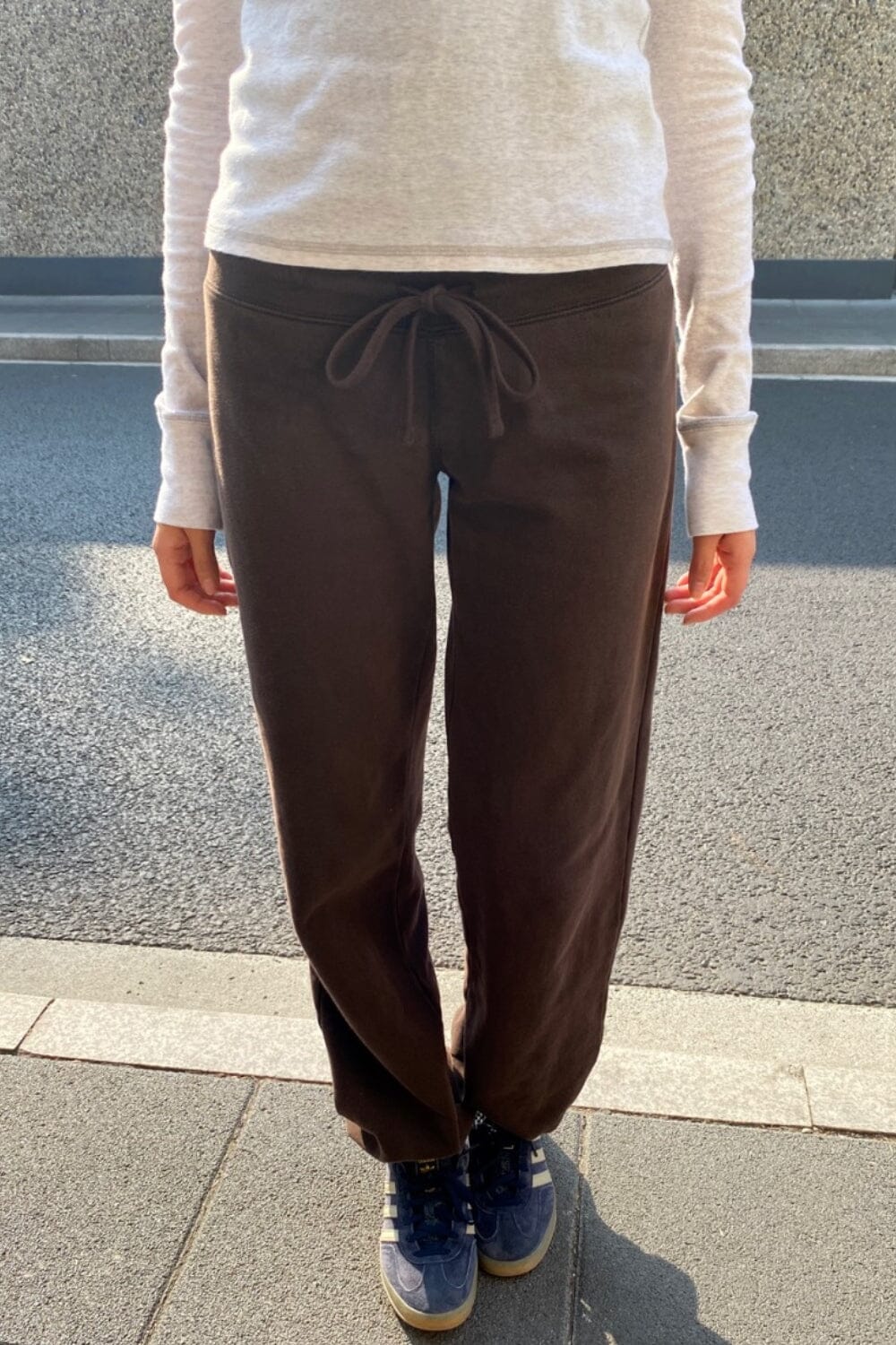 Hilary Soft Pants | Dark Brown / XS/S