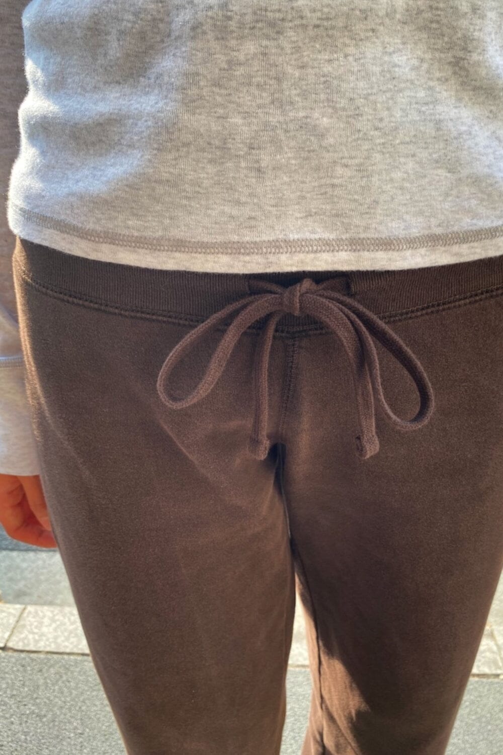 Hilary Soft Pants | Dark Brown / XS/S