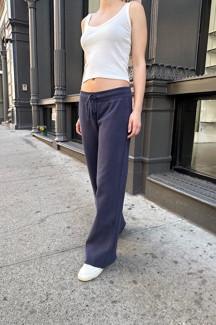 Hillary Soft Yoga Pants | Faded Navy Blue / XS/S