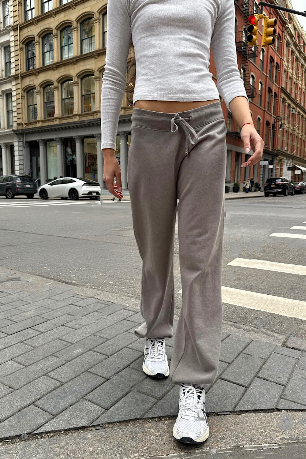 Hilary Soft Pants | Light Charcoal Grey / XS/S