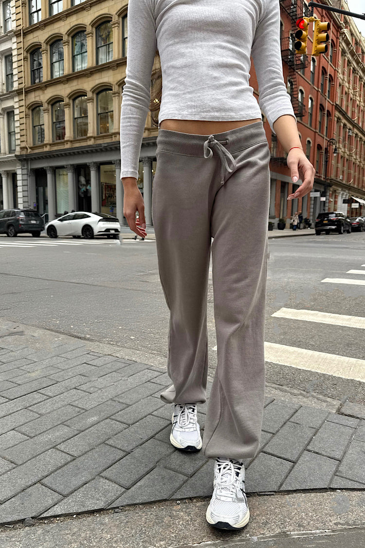 Hilary Soft Pants | Light Charcoal Grey / XS/S