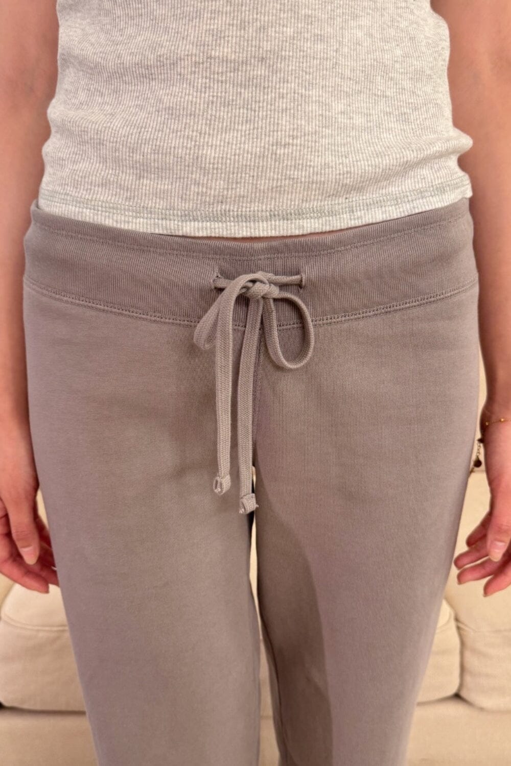 Hilary Soft Pants | Light Charcoal Grey / XS/S