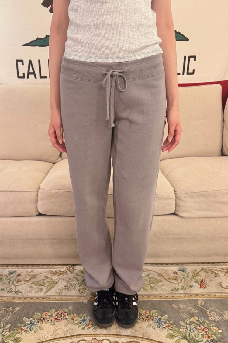 Hilary Soft Pants | Light Charcoal Grey / XS/S