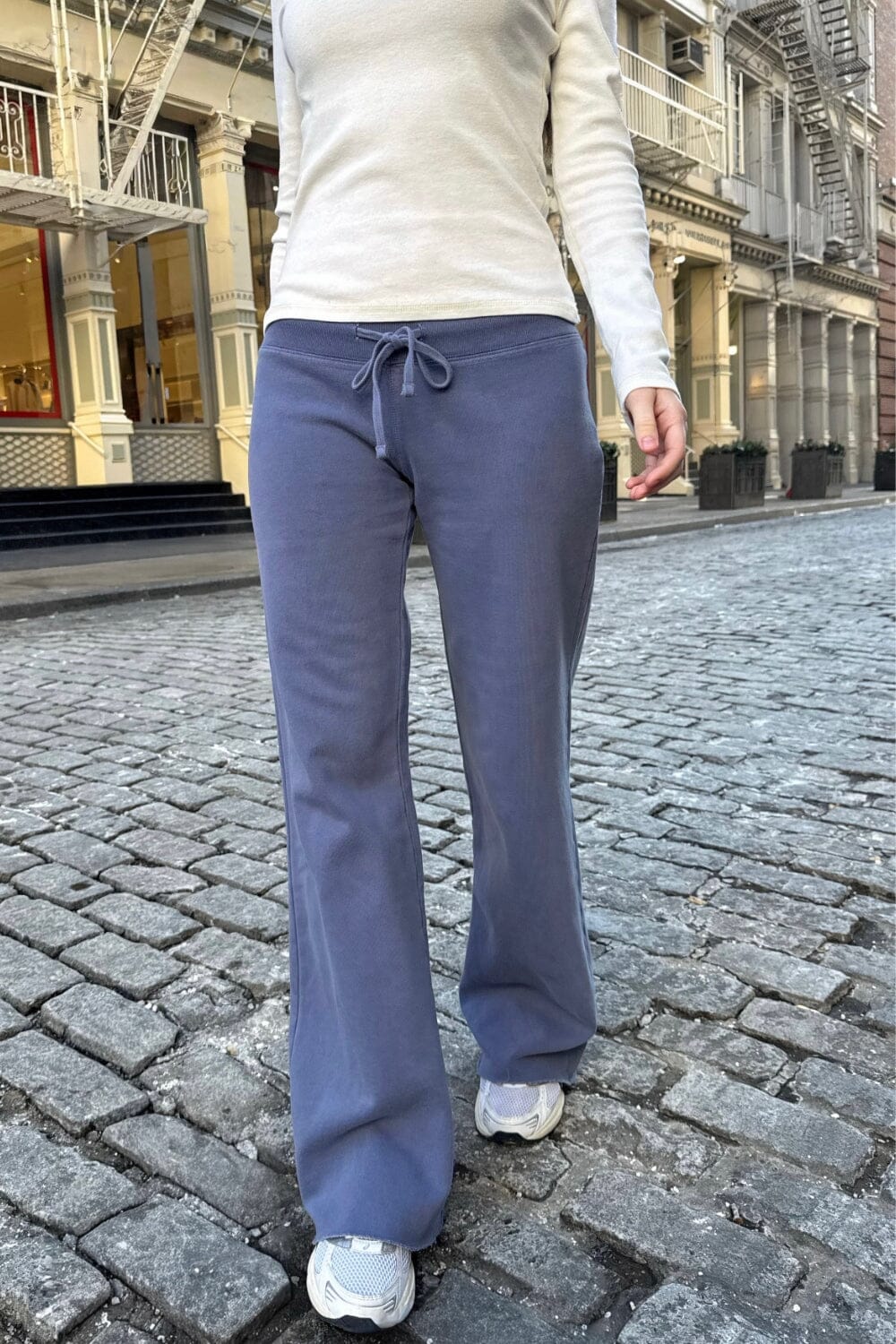 Hilary Soft Yoga Pants | Dark Periwinkle / XS/S