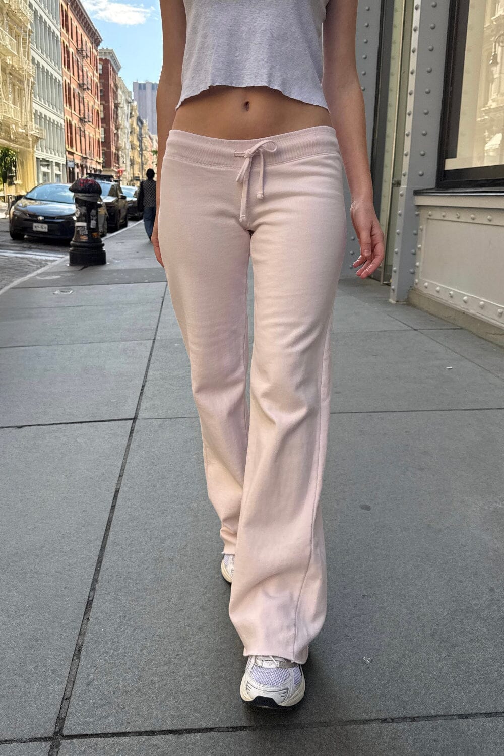 Hillary Soft Yoga Pants | Pastel Pink / XS/S