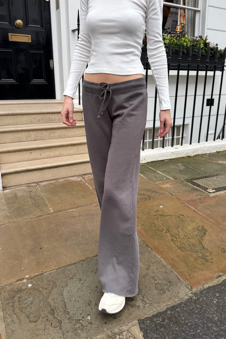 Hilary Soft Yoga Pants | Dark Ash / XS/S