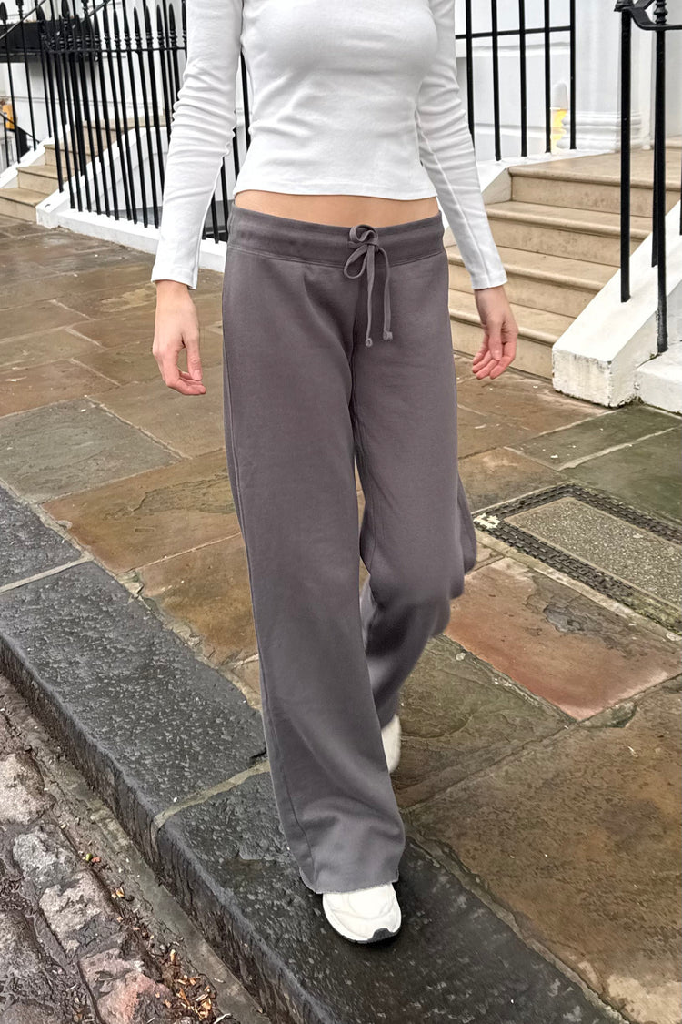 Hilary Soft Yoga Pants | Dark Ash / XS/S
