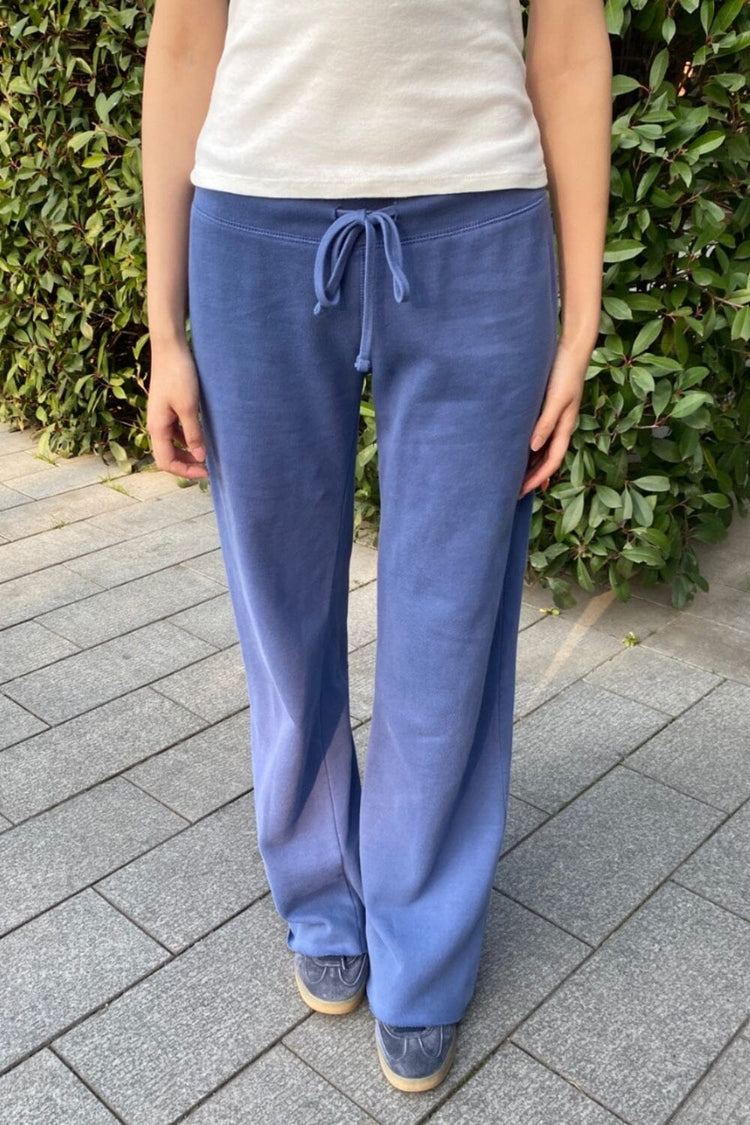Hillary Soft Yoga Pants | Faded Light Navy Blue / XS/S
