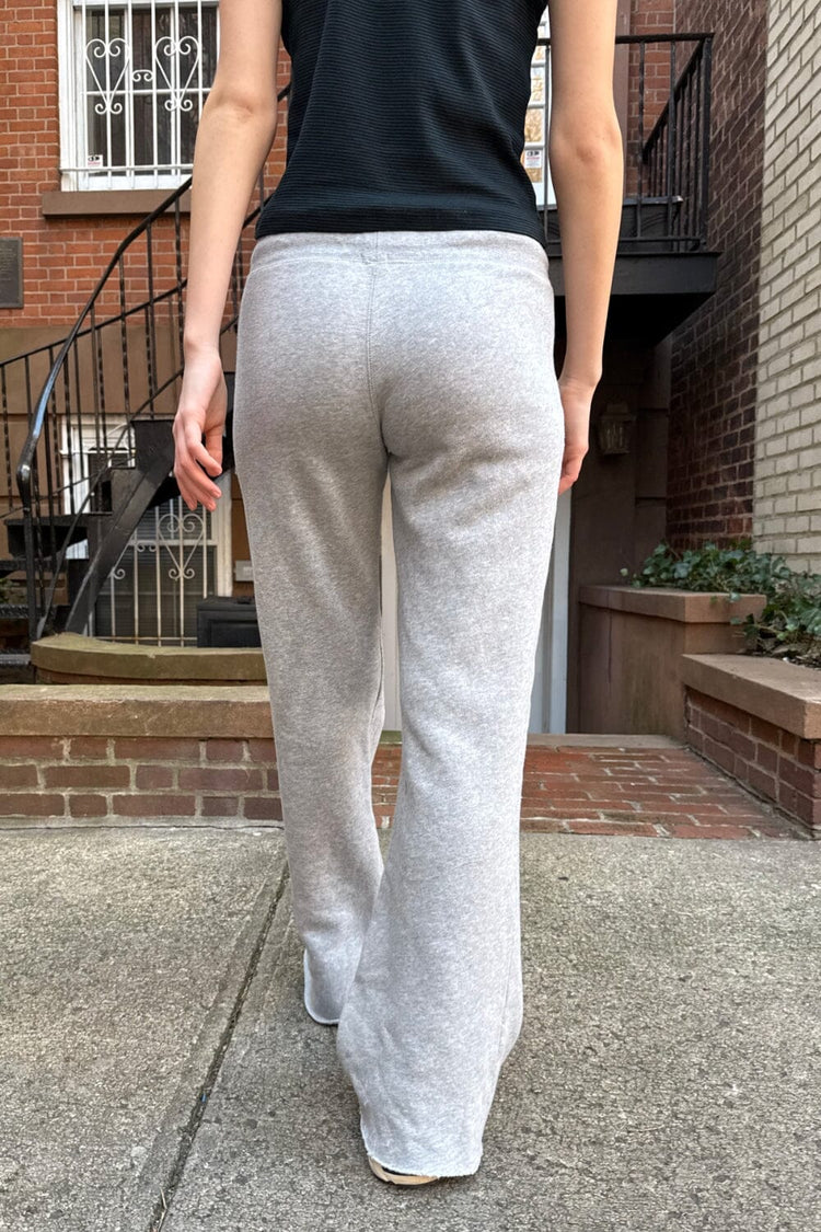 Hilary Soft Yoga Pants | Light Heather Grey / S
